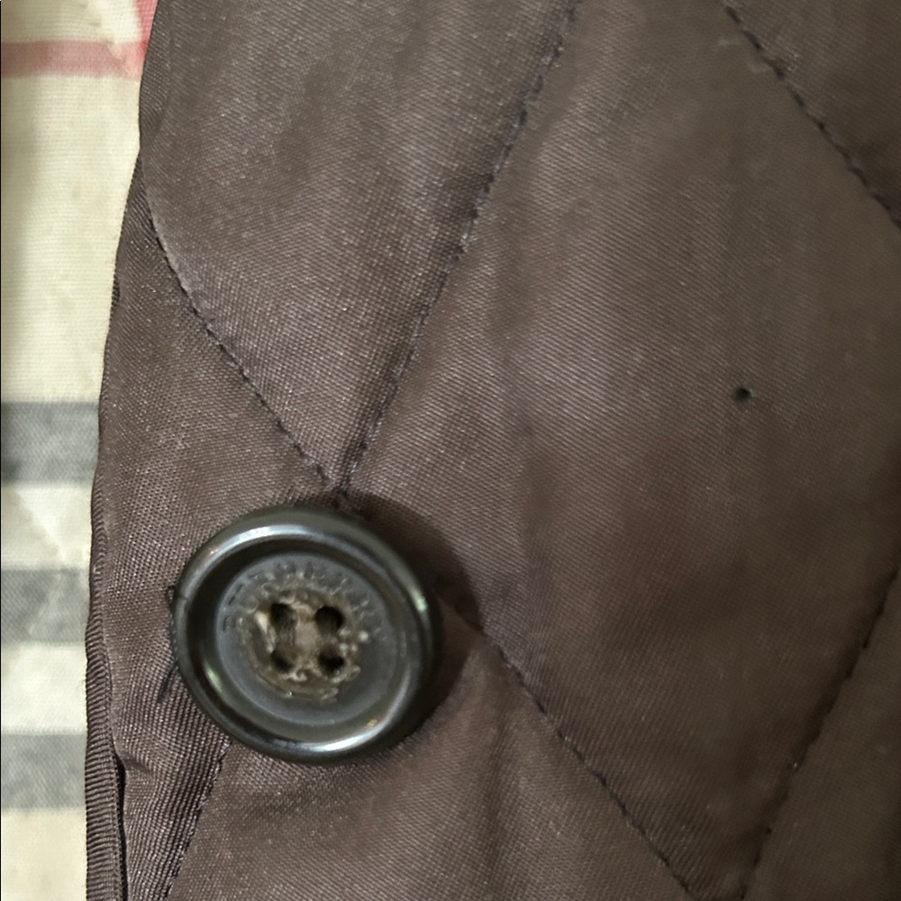 Burberry Dark Brown Quilted Jacket - Picture 2 of 7